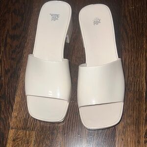 Wild fable Cream Mule sandals